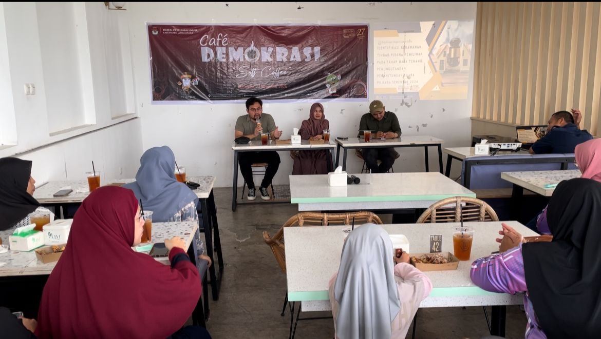 Sosialisasi Proses Pilkada Pada Masyarakat, KPU Lutra Gelar Cafe Demokrasi