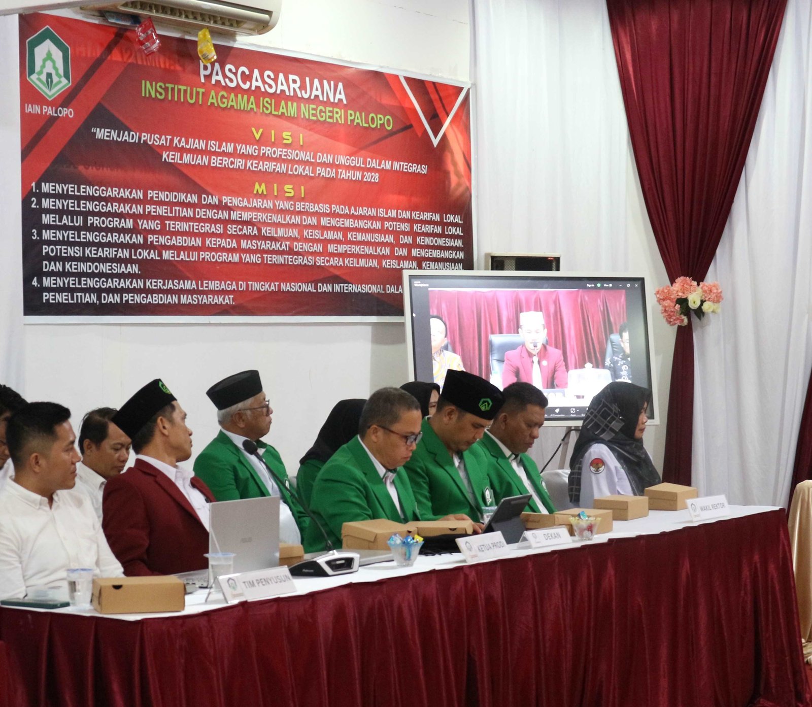 Dekan FUAD Turut Serta Pada Asesmen Lapangan Prodi Magister Ekonomi Syariah Pascasarjana IAIN Palopo