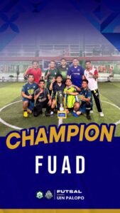 Skor 5–4, FUAD Sabet Gelar Juara 1 Tournament Futsal Internal UIN Palopo