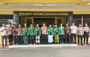 Ansor Maros Angkat Isu Pesantren, Polres Siap Kawal Ruang Publik dari Provokasi