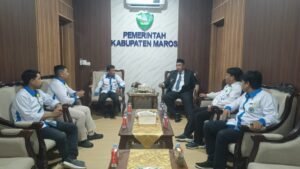 Jelang Pelantikan, IKA PMII Maros Perkuat Sinergi Dengan Pemkab Maros