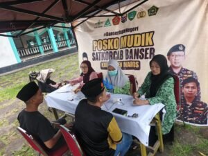 Kolaborasi Fatayat, Ansor & Banser Maros Hadirkan Layanan Kesehatan Gratis Buat Pemudik