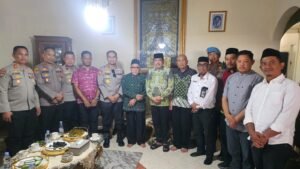 Perkuat Sinergi Keamanan Wilayah, Kapolresta Gowa Baru Silaturahmi Ke Kediaman Ketua PCNU