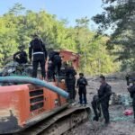 Gerebek Tambang Emas Ilegal di Bua, Polres Luwu Amankan 2 Operator & Sita 4 Ekskavator