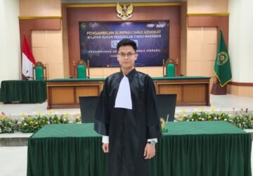 Resmi Disumpah di Pengadilan Tinggi Makassar, Muhammad Afriansyah Siap Mengemban Profesi Advokat